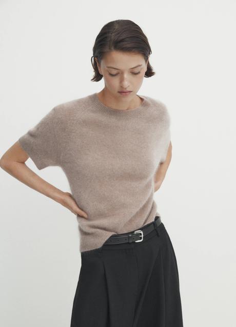 Imagen - Jersey de manga corta de Massimo Dutti (129 euros)