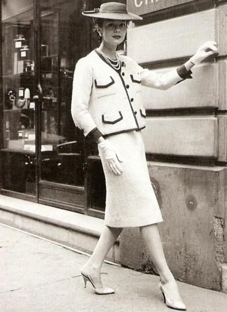 Imagen - Traje de tweed de Chanel.