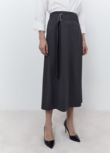 Imagen - Falda midi fluida de Woman El Corte Inglés, 49,99 euros.