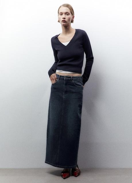 Imagen - Falda vaquera larga de Sfera, 29,99 euros.