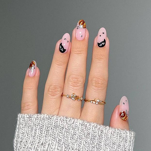 Manicura de Halloween