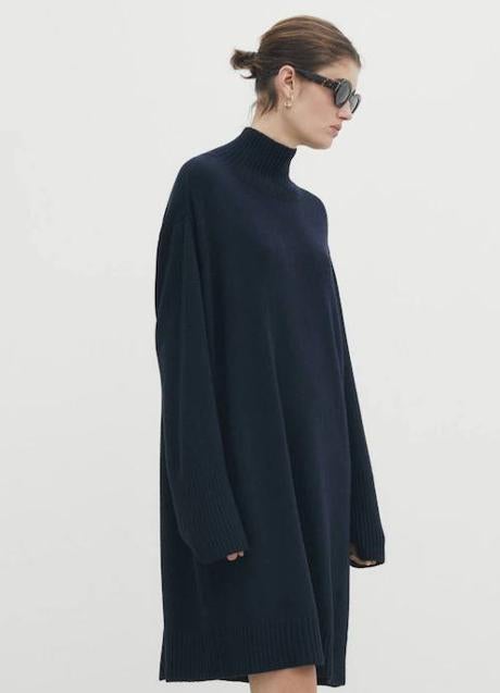 Imagen - Vestido con cuello alto amplio