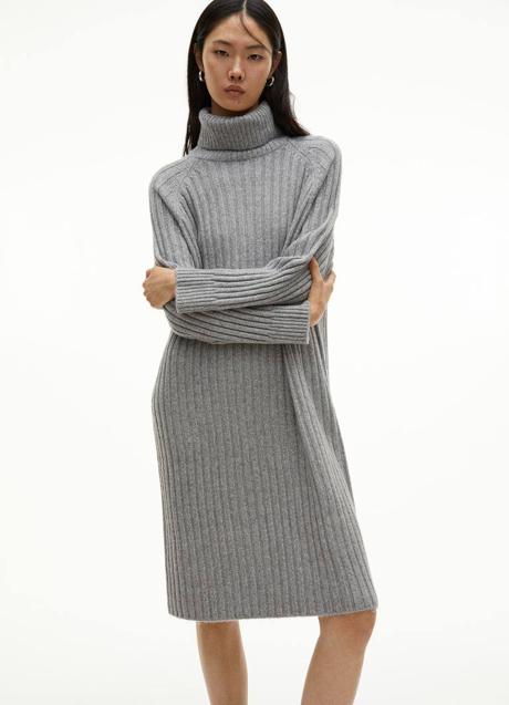 Imagen - Vestido con cuello alto oversize