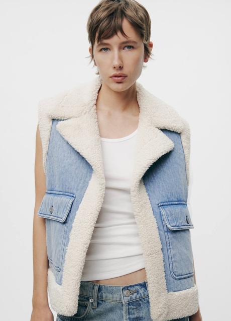 Imagen - Chaleco de doble faz denim