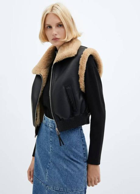 Imagen - Chaleco de doble faz estilo bomber