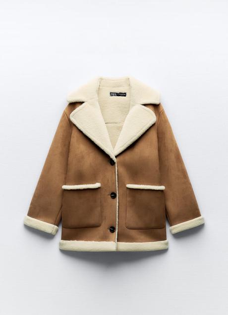 Imagen - Abrigo de doble faz de Zara. Foto: Zara.