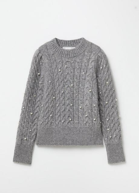 Imagen - Jersey gris con trenzas de Sfera (29,99 euros)