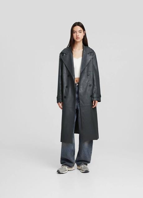 Imagen - Trench efecto piel