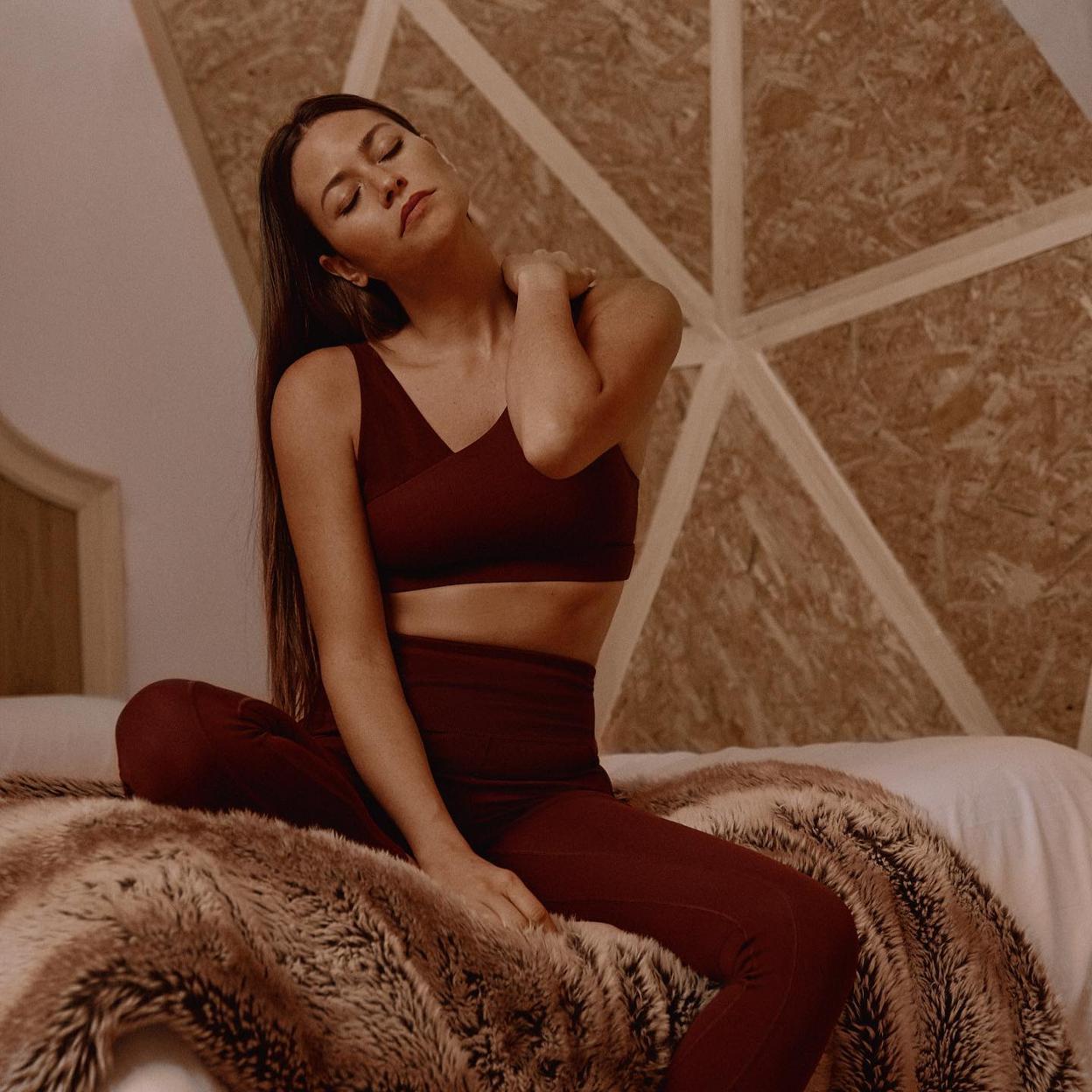 Mujer con ropa deportiva