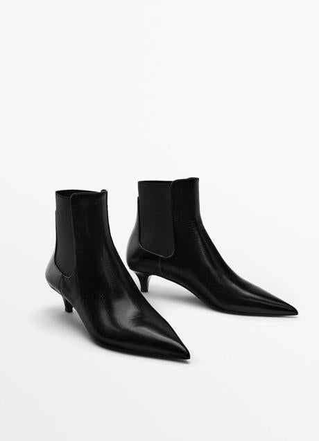 Imagen - Botines negros de Massimo Dutti (99,95 euros)