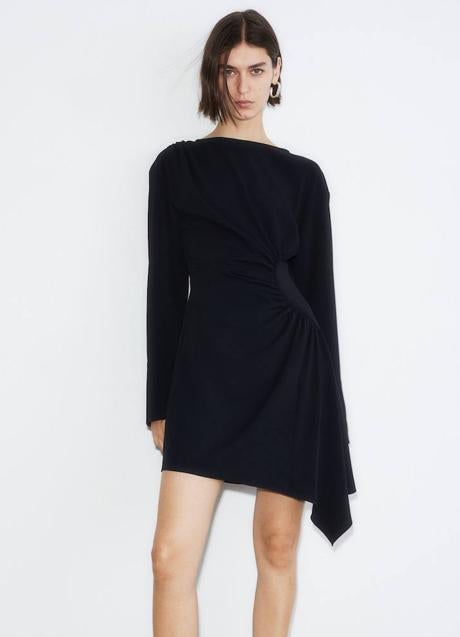 Imagen - Vestido drapeado corto