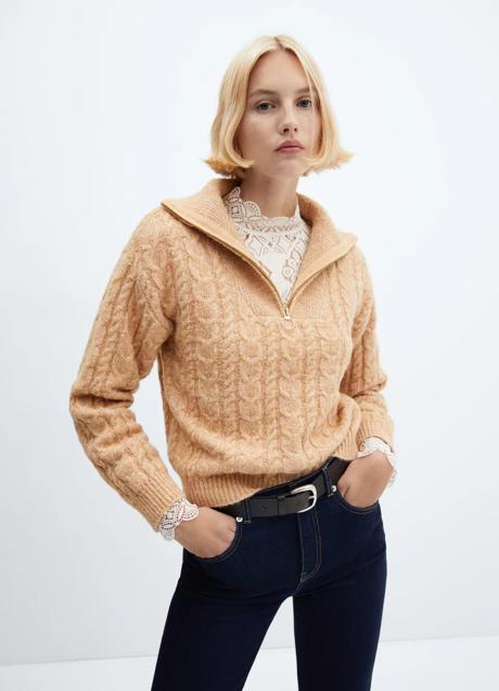 Imagen - Jersey con ochos de Mango (29,99 euros)