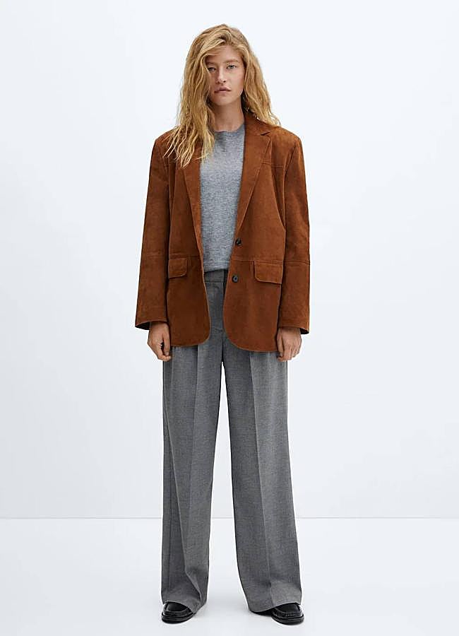 Imagen - Pantalones grises de vestir con corte masculino