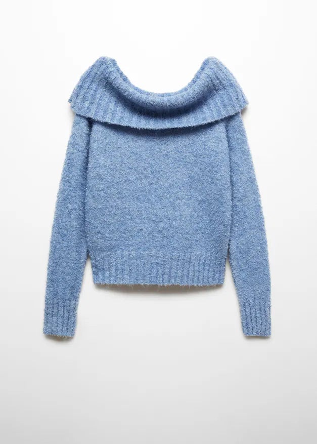 Imagen - Jersey con escote bardot de Mango. Foto: Mango.