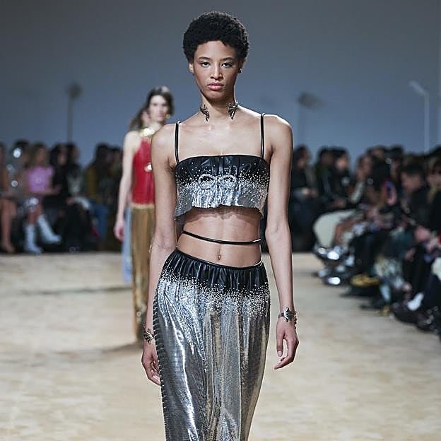 Imagen de pasarela de Paco Rabanne.