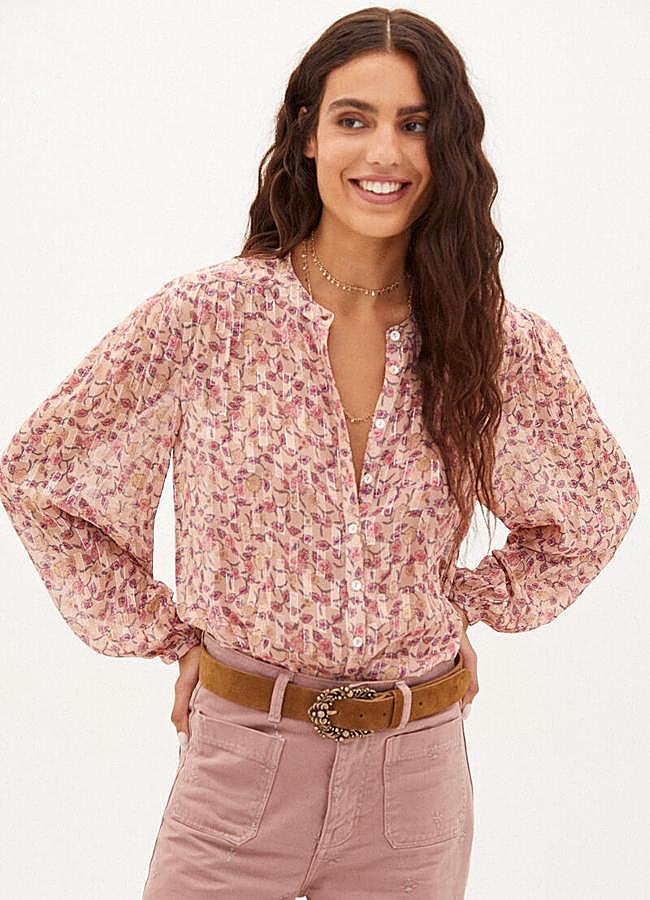 Imagen - Anya. Camisa fluida estampada de Hoss Intropia (Cortefiel)