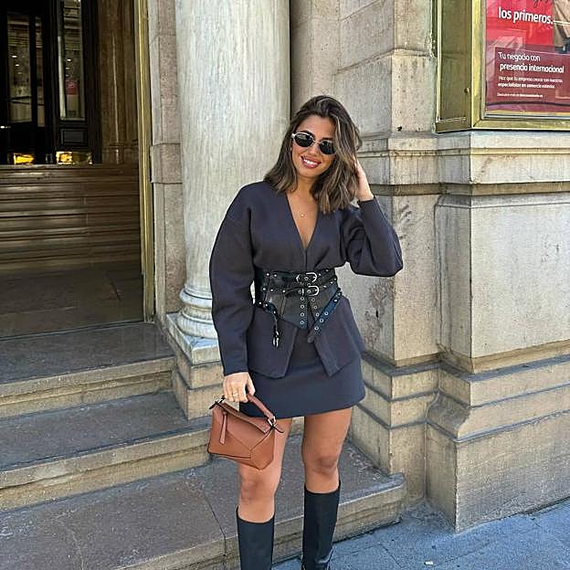 Cinturón fajín, el accesorio de moda que causa furor en el street style