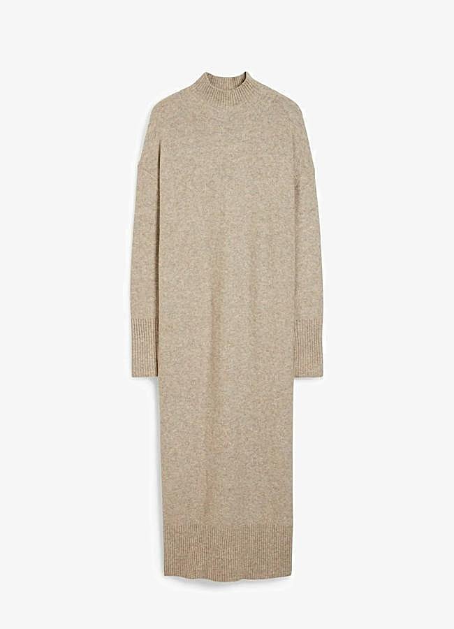 Imagen - Vestido largo color crema de C&A, 39,99 euros.