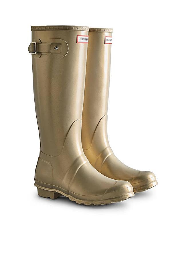 Imagen - Botas de agua doradas