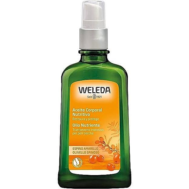 Aceite Corporal Nutritivo de Espino Amarillo de Weleda. Precio: 22,80 euros