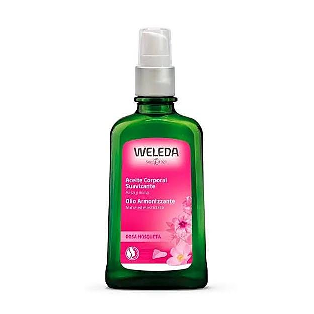 Aceite Corporal Suavizante de Rosa Mosqueta de Weleda