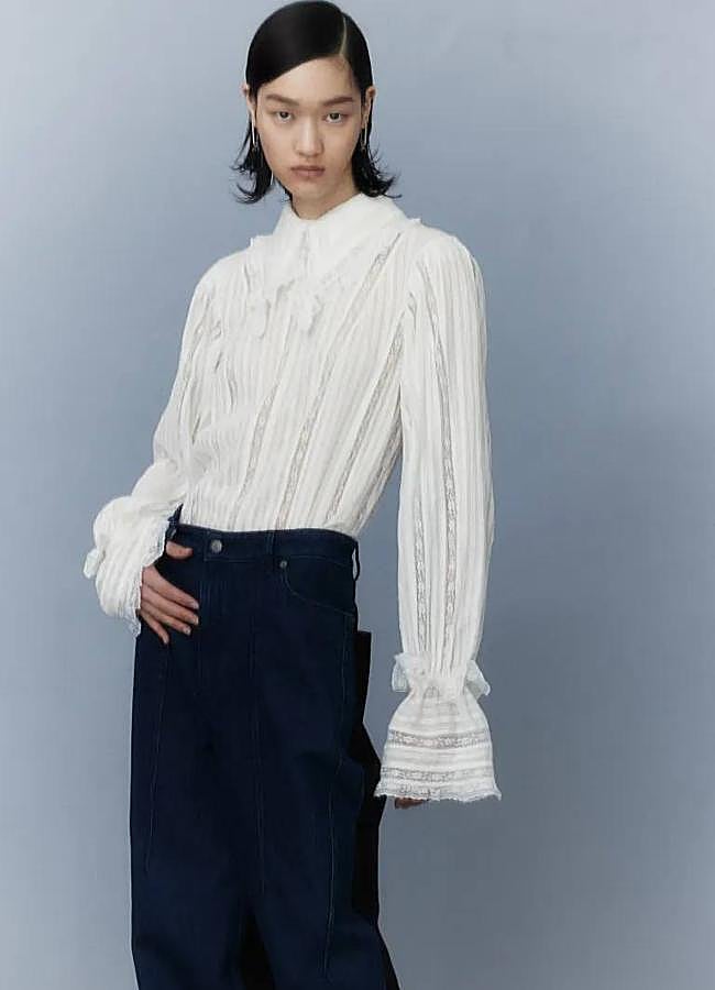 Imagen - Blusa romántica con encaje