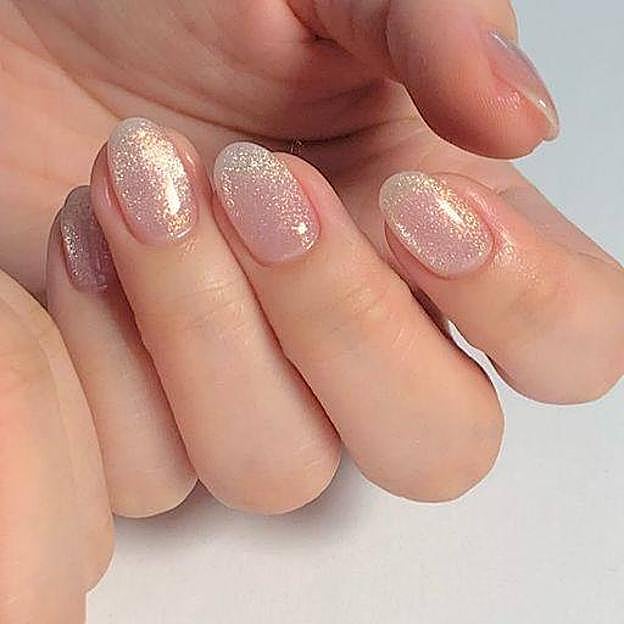 Glitter naked nails con efecto extra brillante