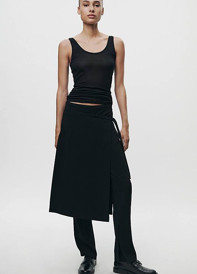 Imagen - Pantalón falda split