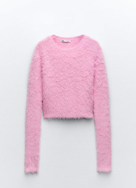 Imagen - Jersey efecto pelo de Zara (17,99 euros)