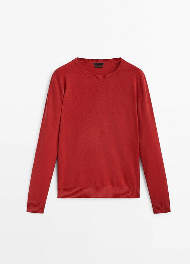 Imagen - Jersey rojo de Massimo Dutti, 129 euros.
