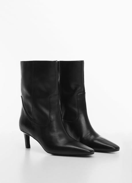 Imagen - Botines negros de Mango (89,99 euros)