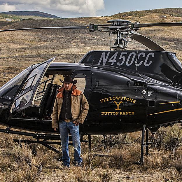 Kevin Costner en una imagen de la primera temporada de Yellowstone.