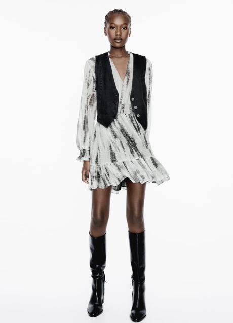 Imagen - Vestido estampado de Zara (35,99 euros)