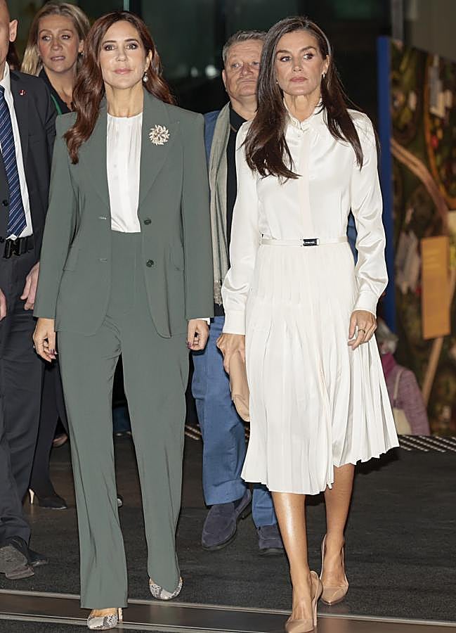 Imagen - Mary de Dinamarca y la reina Letizia en Copenhague. / GTRES