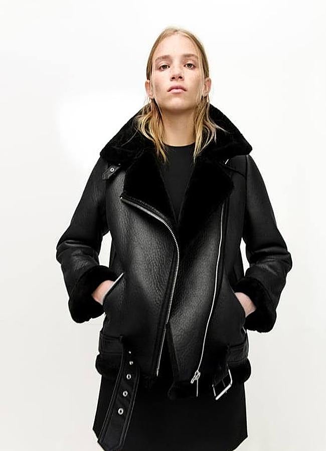 Imagen - Chaqueta efecto cuero de doble faz