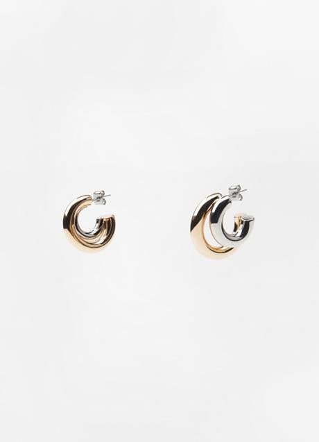 Imagen - Pendientes de aro de Zara (12,99 euros)