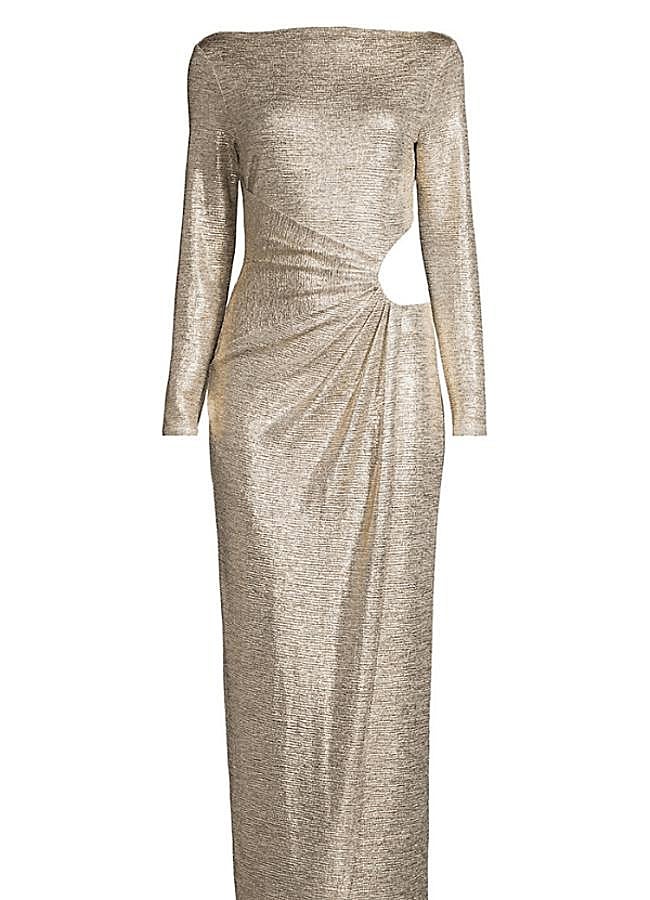 Imagen - Vestido en champán de Significant Other (precio original, 285 euros). Foto: Borow.