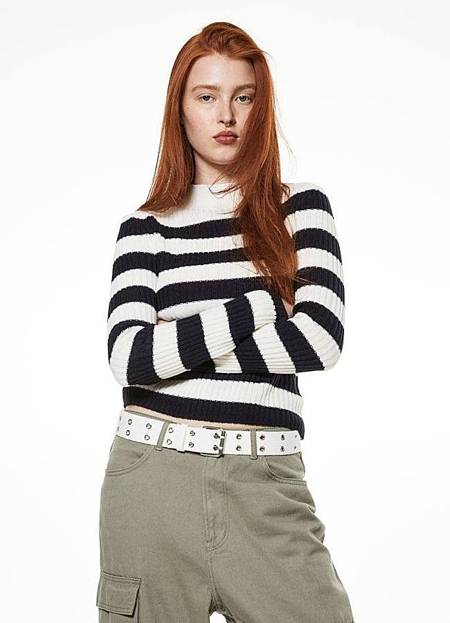 Imagen - Jersey de rayas entallado
