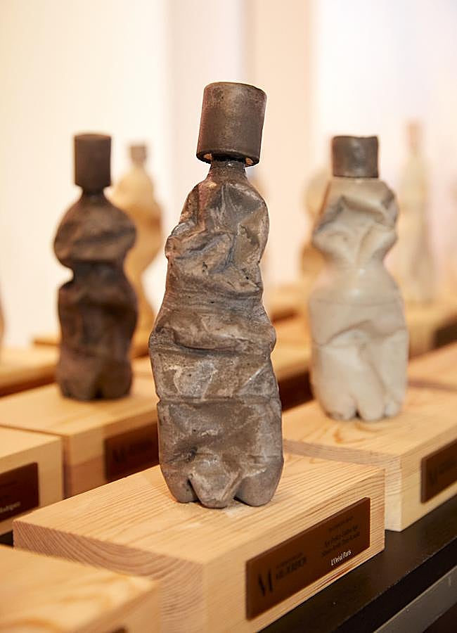 Imagen - Trofeos de la XII edición de los Premios Belleza Mujerhoy. Foto: Álex Rivera.