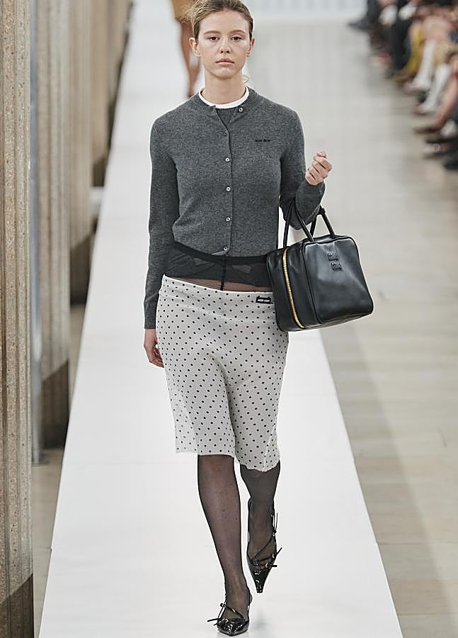 Imagen - Los zapatos de Miu Miu que arrasan este otoño-invierno 2023/24. Foto: Launchmetrics Spotlight.