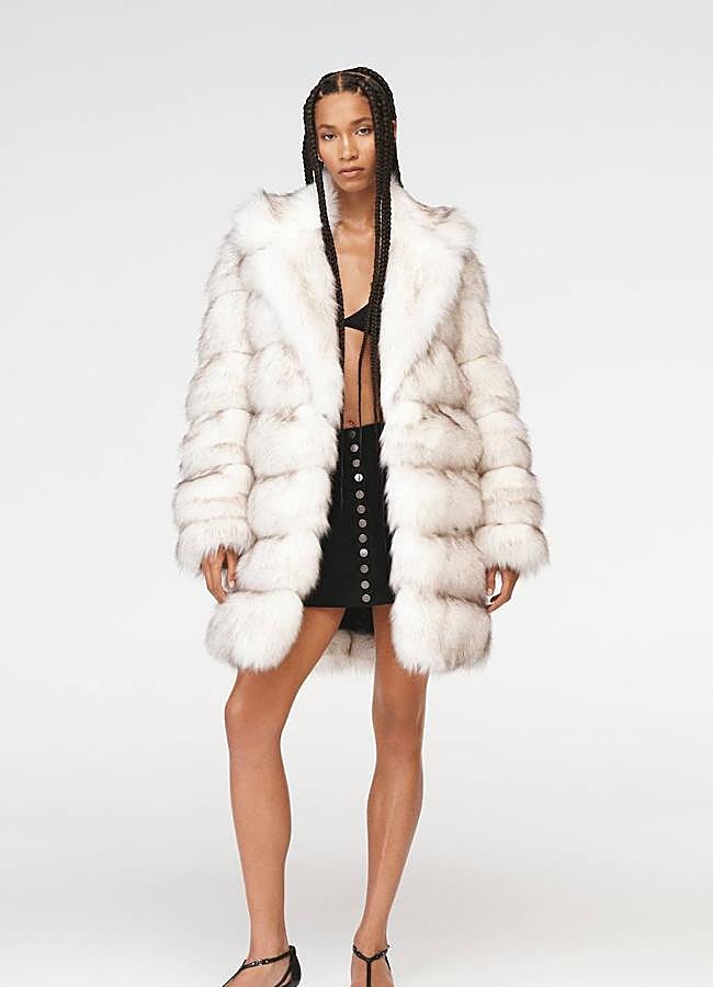 Imagen - Abrigo corto efecto pelo retro