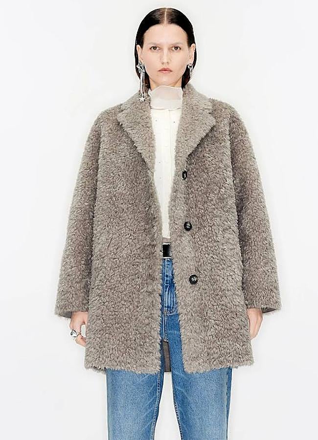 Imagen - Abrigo corto de pelo rizado