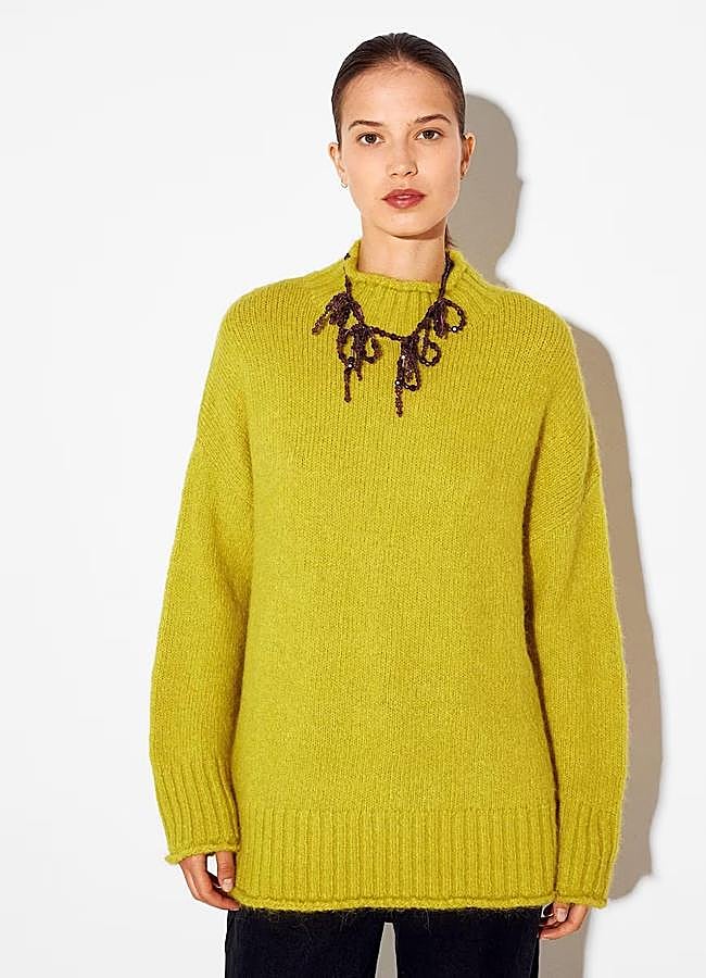 Imagen - Jersey de mujer de punto con cuello perkins de Parfois, 32,99 euros.