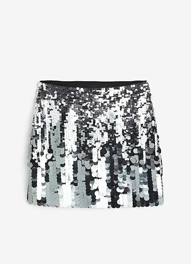 Imagen - Falda de lentejuelas de H&M, 37,99 euros.