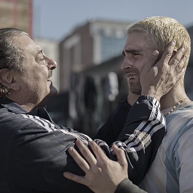 Claudio Rissi y Nicolás Furtado en una imagen de la quinta temporada de Marginal.