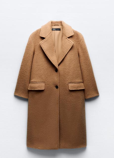 Imagen - Abrigo bouclé de Zara (69,99 euros)