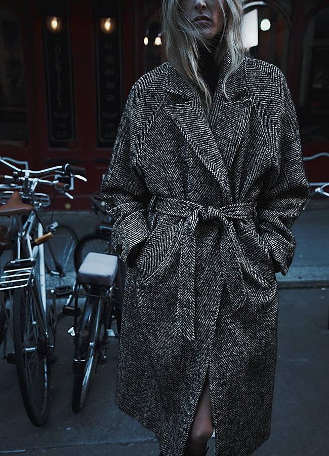 Imagen - Abrigo de espiga estilo batín