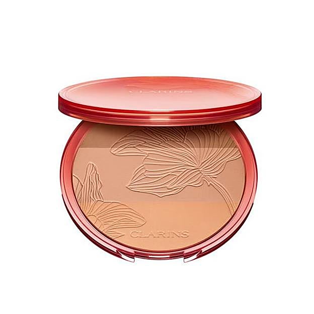 Polvos bronceadores edición verano de Clarins.