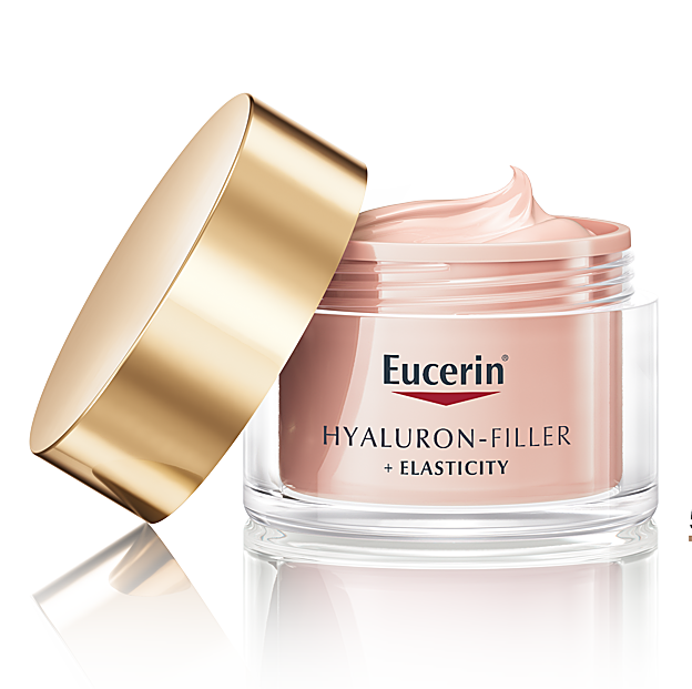 Hyaluron-Filler + Elasticity Day Rosé FPS30 de Eucerin.