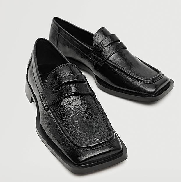 Los mocasines de Mango Outlet.